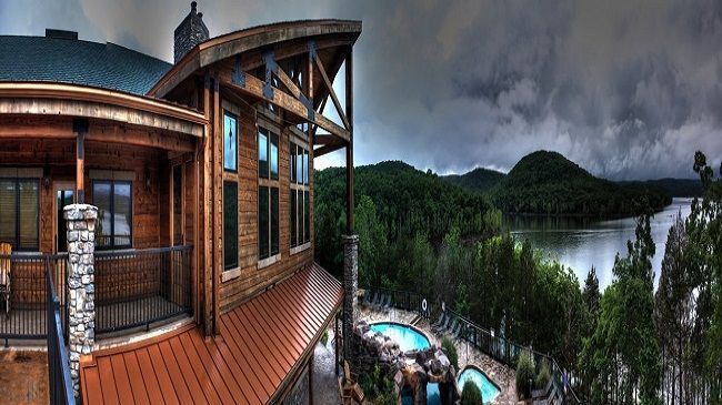 Stonewater Cove Resort And Spa Shell Knob Bagian luar foto